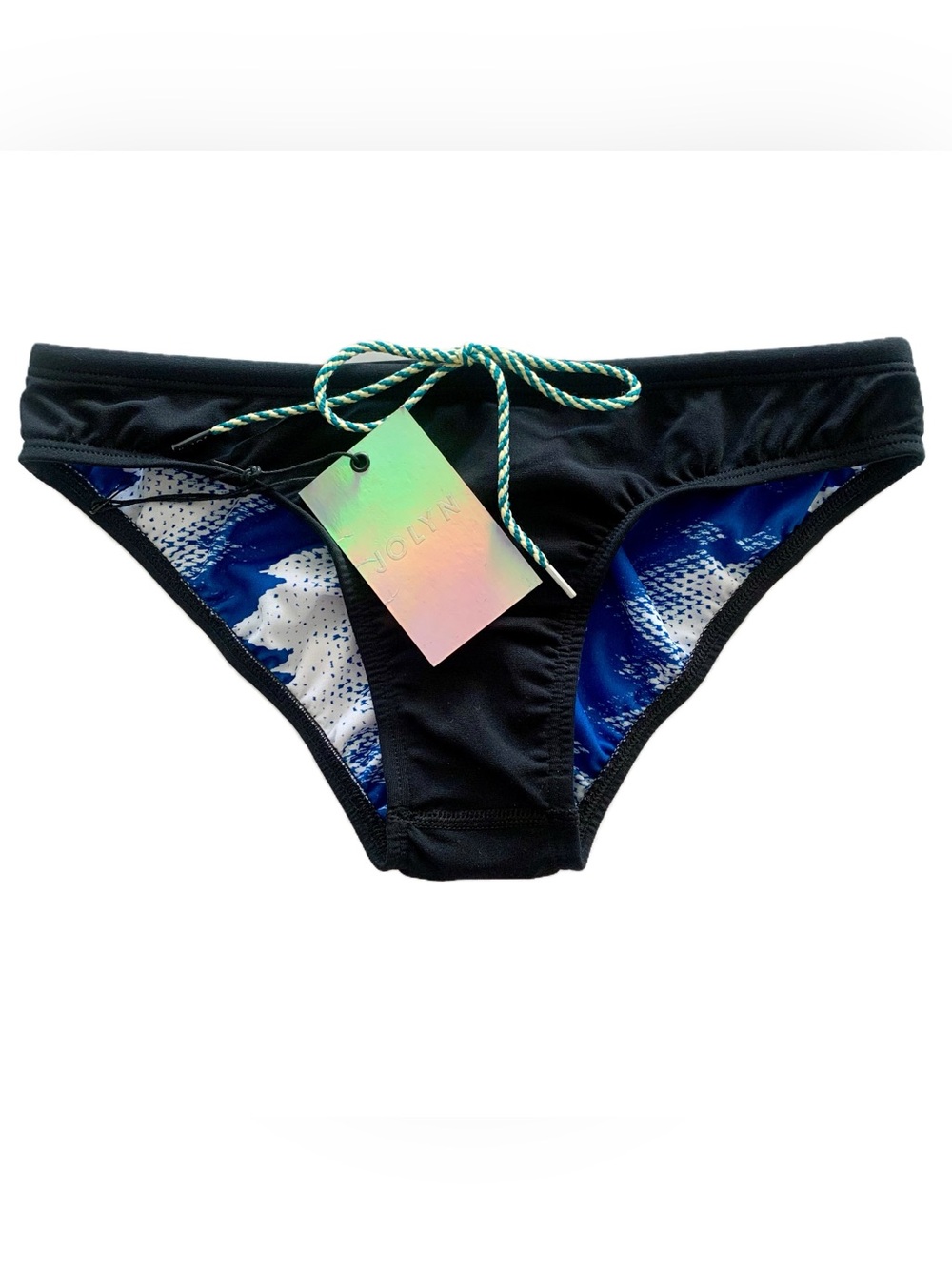 Jolyn Andy Athletic Black Bikini Bottom Size Small